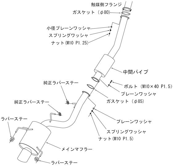 Super Turbo Muffler — BCNR33 (31029-AN002) — image 3