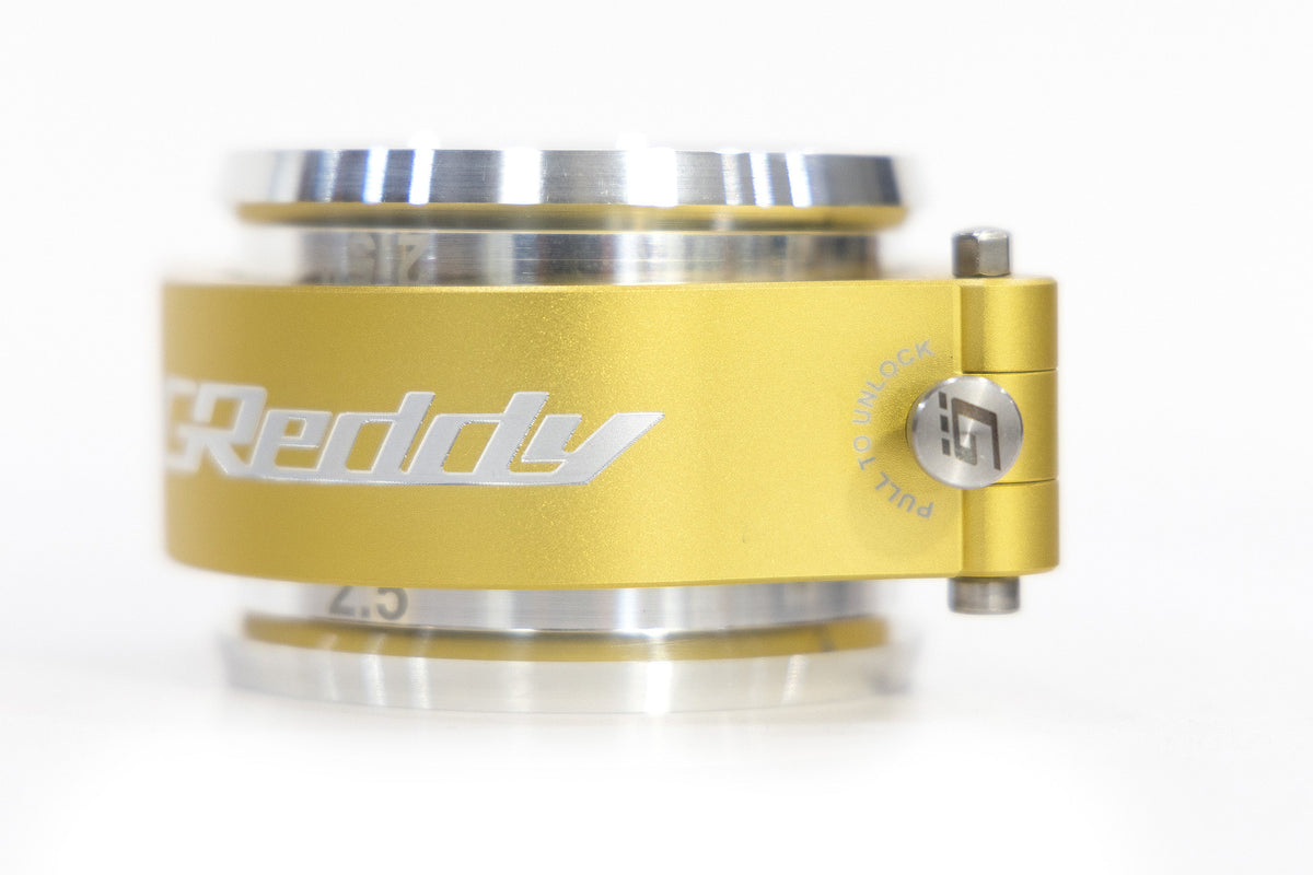 GReddy Locking Boost Tube Clamp Set - Aluminum/Gold — image 3