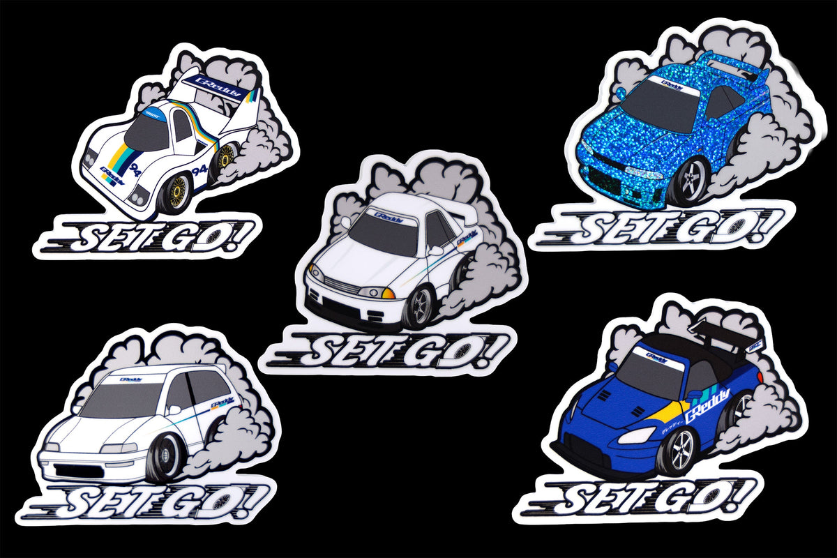 GReddy Set Go! - Sticker Pack — image 2