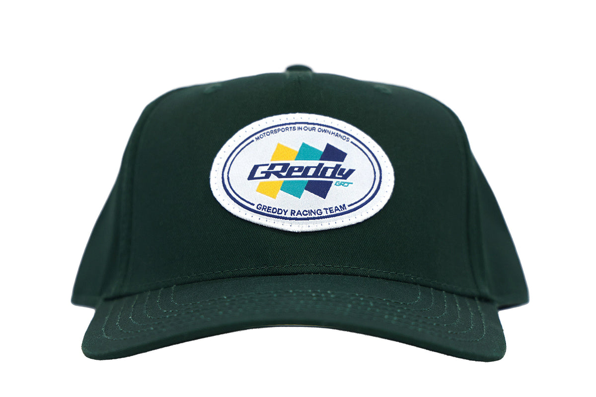 GReddy Racing Team A-Frame Cap - Dark Green — image 3