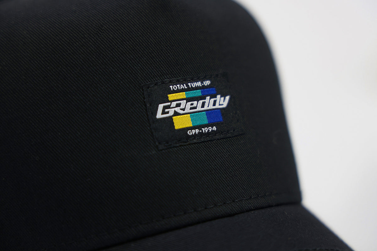 GReddy Total Tune-Up A-Frame Cap - Black — image 3