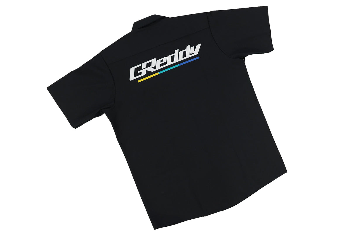 GReddy Mechanic's Button-up Work Shirt(s) V3 - Black — image 4