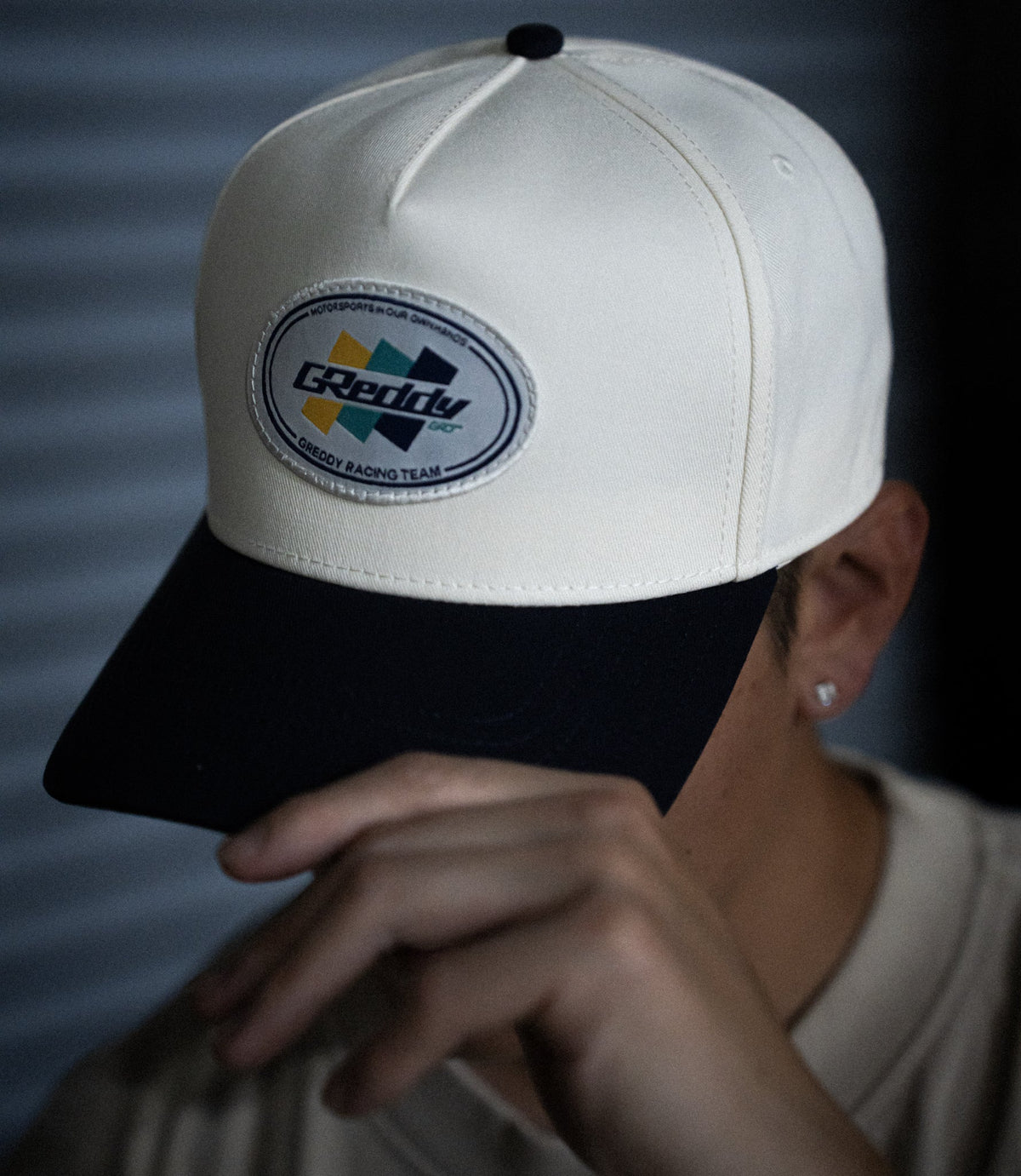 GReddy Racing Team A-Frame Cap - Navy / White — image 2