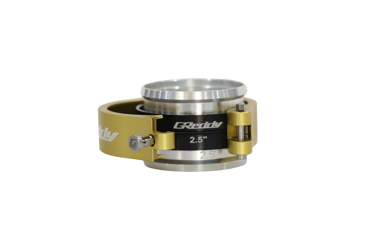 GReddy Locking Boost Tube Clamp Set - Aluminum/Gold — image 11