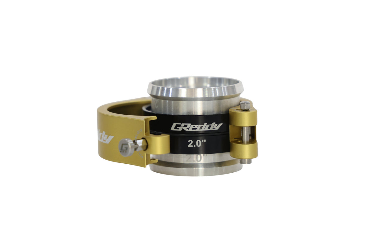 GReddy Locking Boost Tube Clamp Set - Aluminum/Gold — image 13