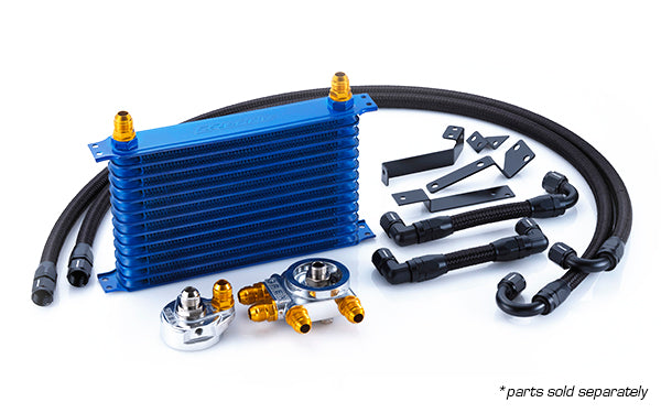 13 ROW OIL COOLER CORE -10AN FITTINGS - (12004314) — image 6