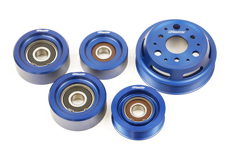 ALUMINUM PULLEY KIT FA24 (ZN8/ZD8) FULL 6PC - (13512116) — image 1