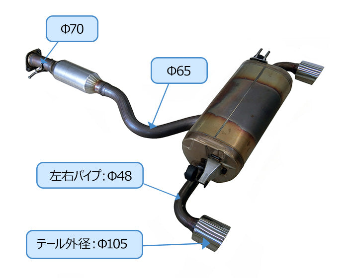 Super Turbo Muffler — GXPA16 (31029-AT017) — image 8