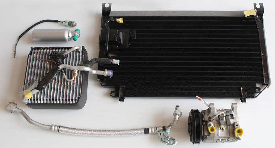 BCNR33 Compressor Aircon Hose Kit — Late Compressor — image 3