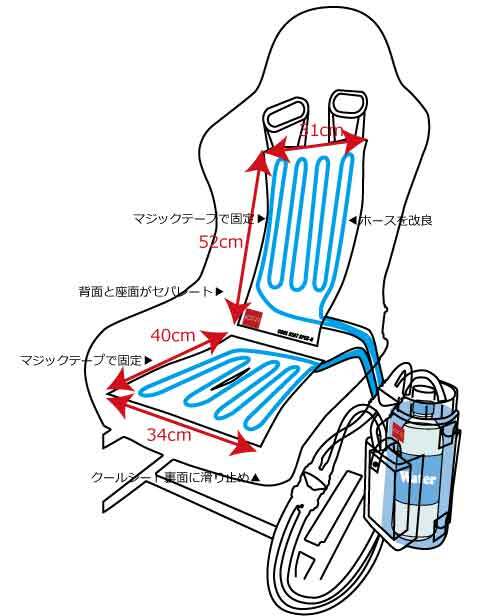 HPI Cool Seat Spec-R — Replacement Seat Only — image 2