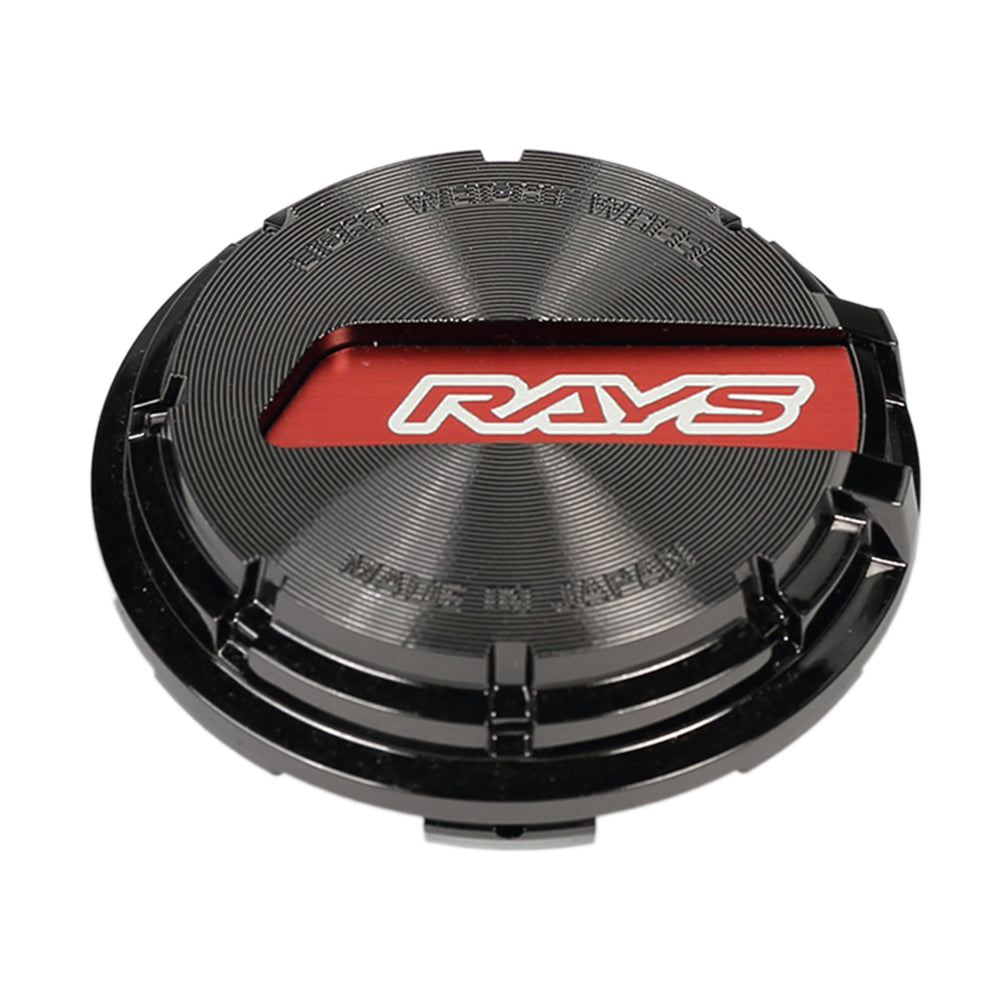GL CAP BK-Chrome/RD