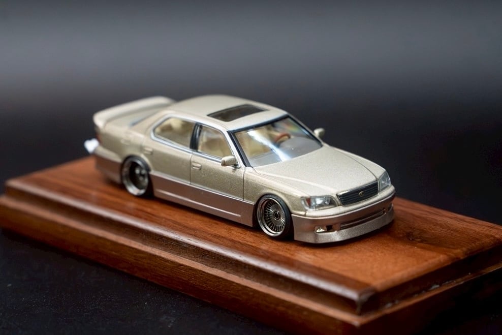 1/64 ジャンクションプロデュース 20セルシオ 後期 フルエアロキット仕様 ミニカー — image 12