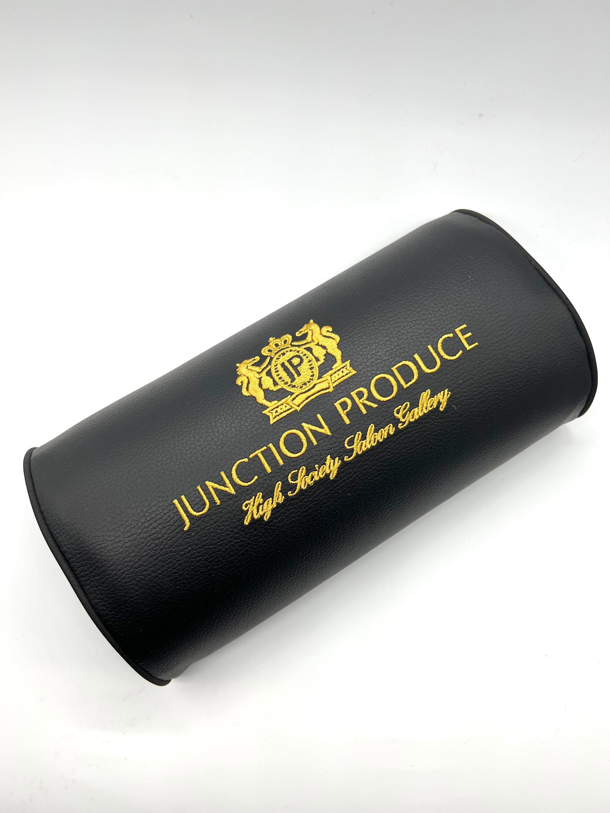 Script-Style Neck Pad Black × Gold 2 pcs Set — image 2