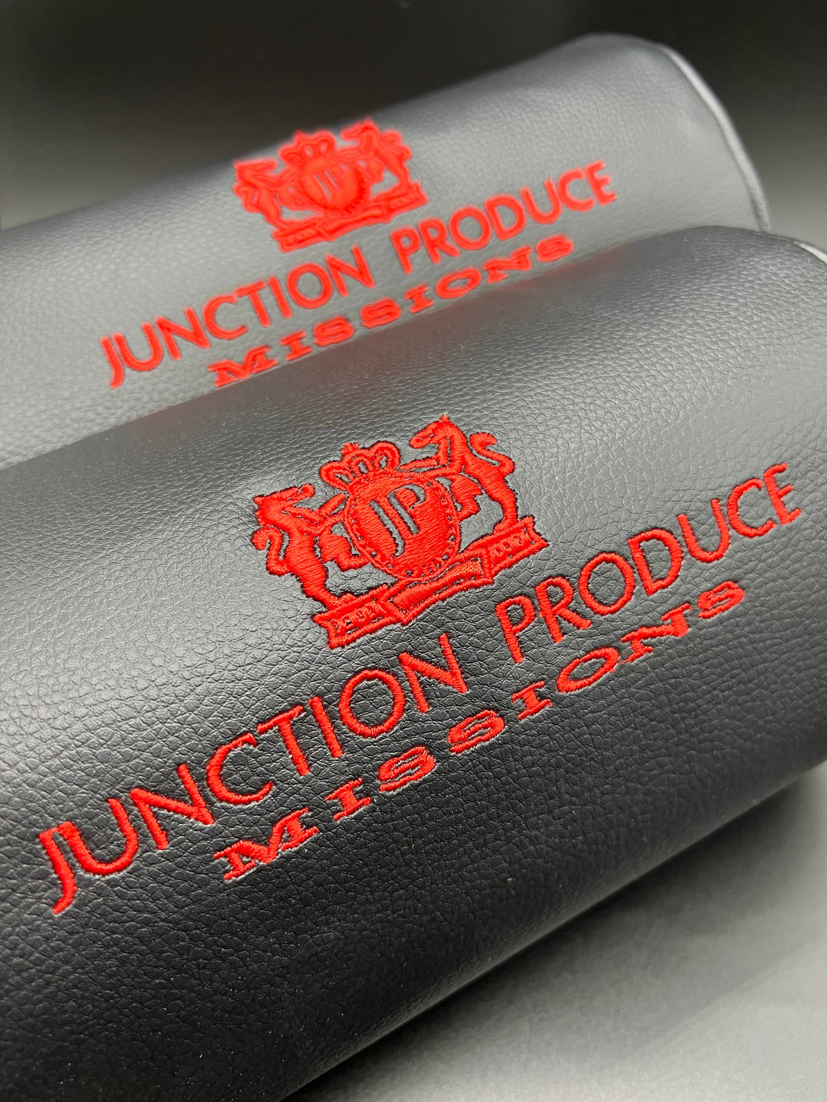 Missions Neck Pad Black × Red 2 pcs Set — image 1