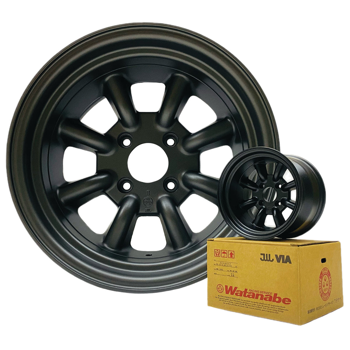 RS Watanabe R Type Eight Spoke Mini Wheel