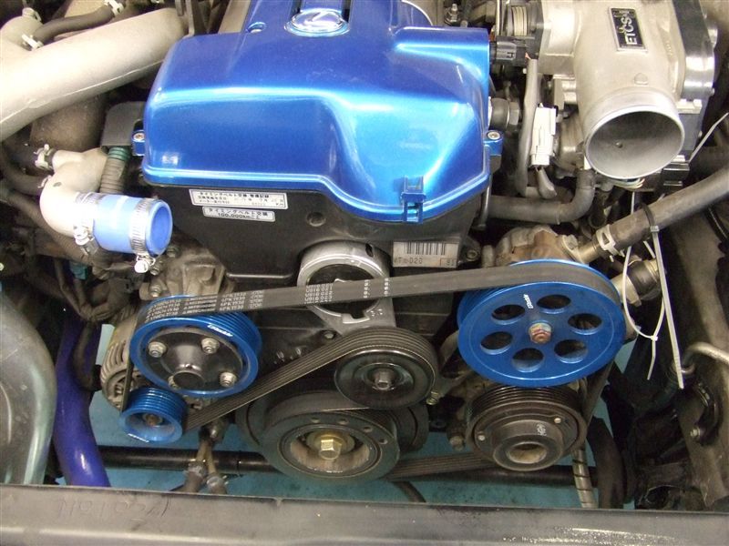 ALUMINUM PULLEY KIT 2JZ/1JZ (JZA80/JZX161/late JZZ30) - (13512102) — image 3