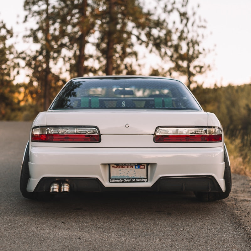 S13 シルビア KS QS JS 人気の紅白テール クリスタル テールランプ レッドクリアー — image 6