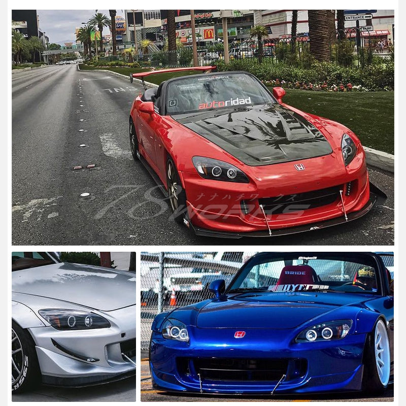 S2000 AP1 前期 中期用 USで人気のイカリングモデル LEDリングヘッドライトV2 ブラック — image 8