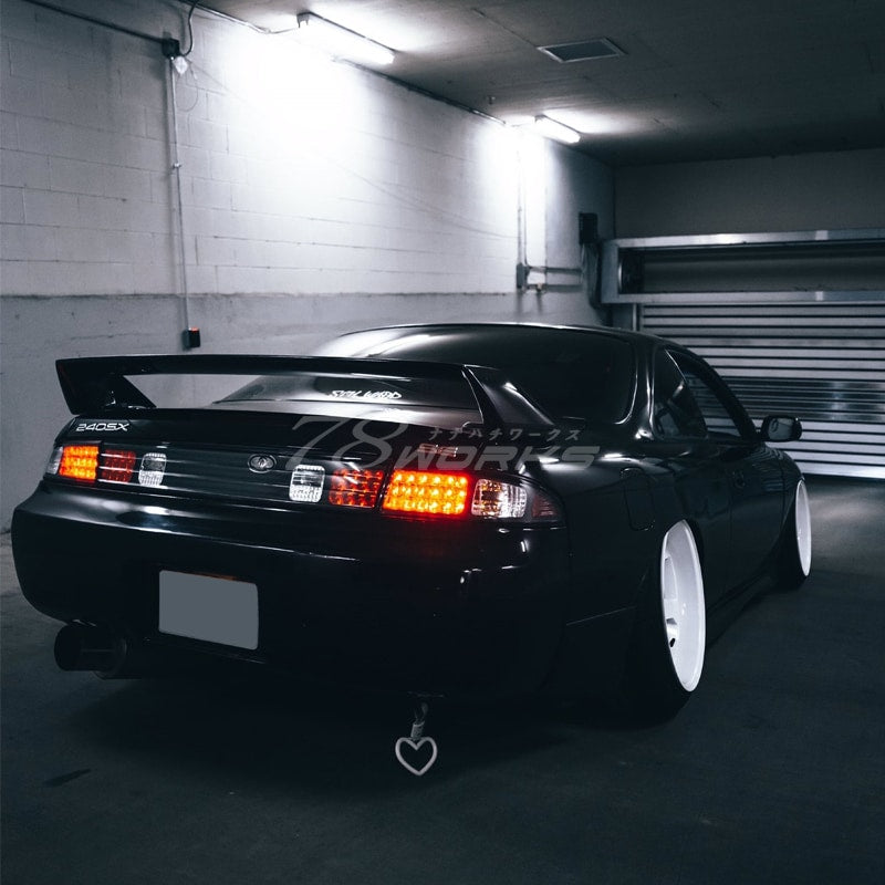 S14 シルビア 海外でも人気の王道パーツ LEDテールランプ ブラック — image 13