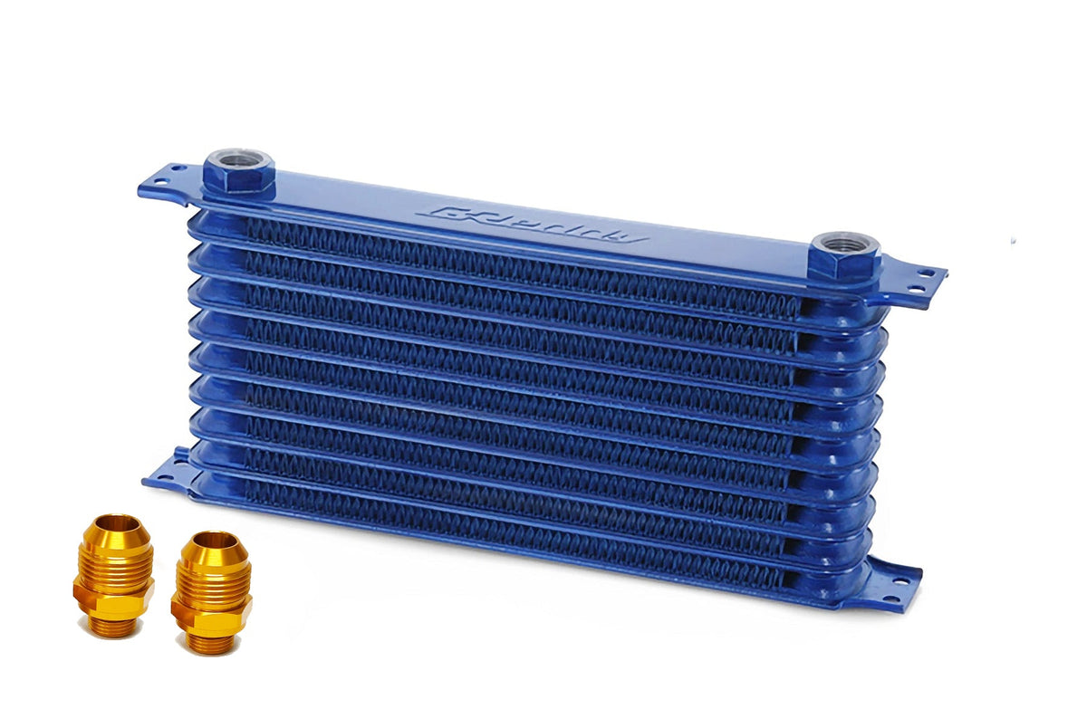 12AN, 10 ROW OIL COOLER CORE - 12AN FITTINGS - (12004313) — image 1