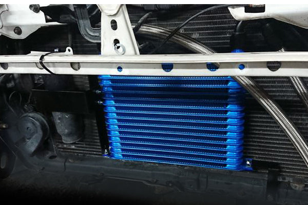 16 ROW OIL COOLER CORE -10AN FITTINGS - (12004316) — image 2