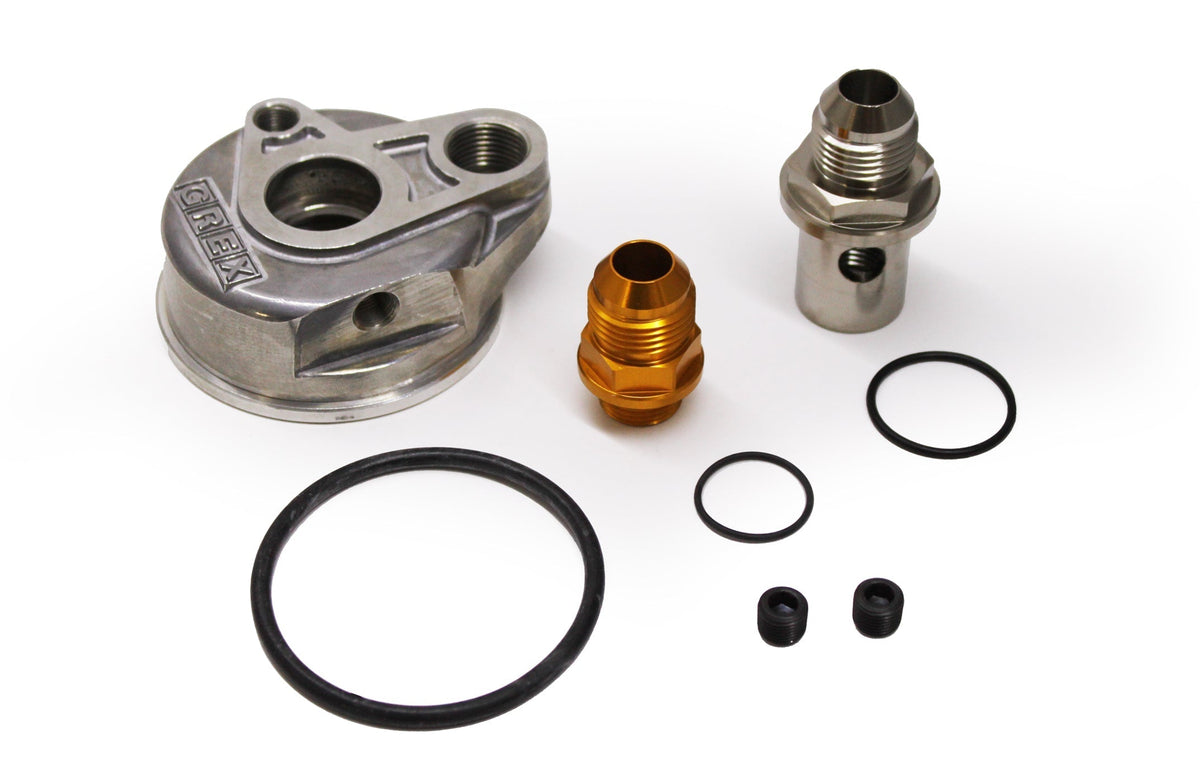 TYPE-F OIL BLOCK ADAPTER, ENG: 3/4-16UNF, 57MM O-RING, 10AN - (12401131) — image 3
