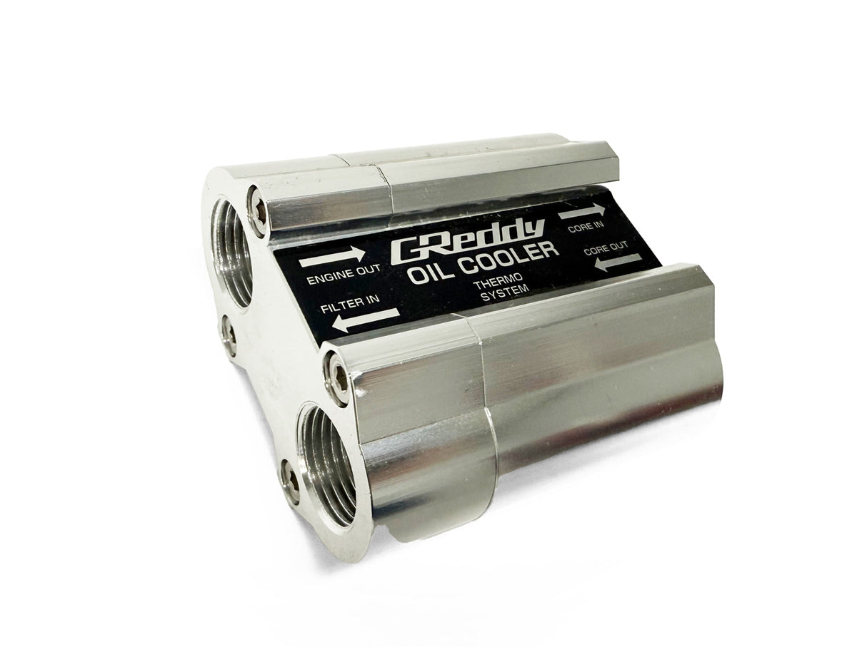 GReddy External O/C Thermo. Block (M18) - for Existing Relocation Kits — image 1