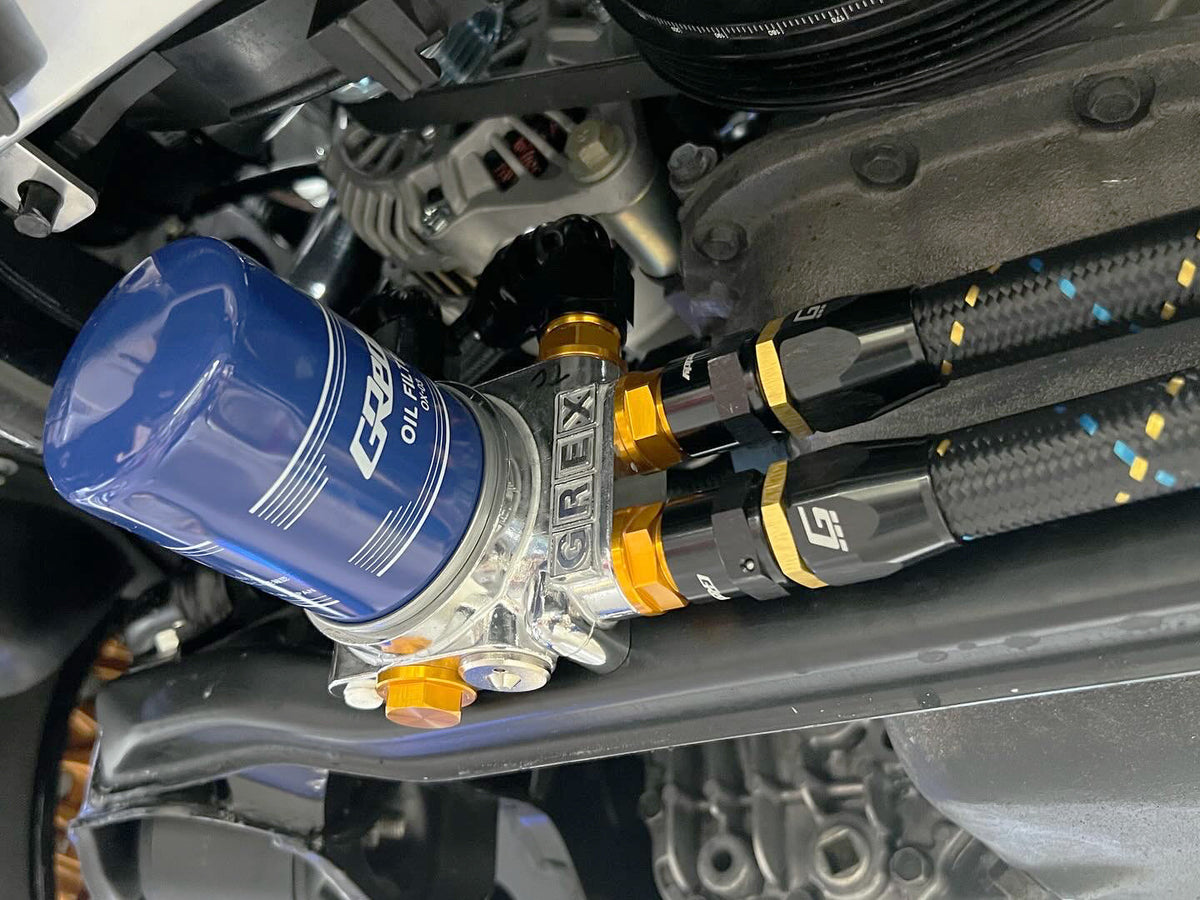 GReddy -10 AN Swivel Hose Ends - Black / Gold — image 3
