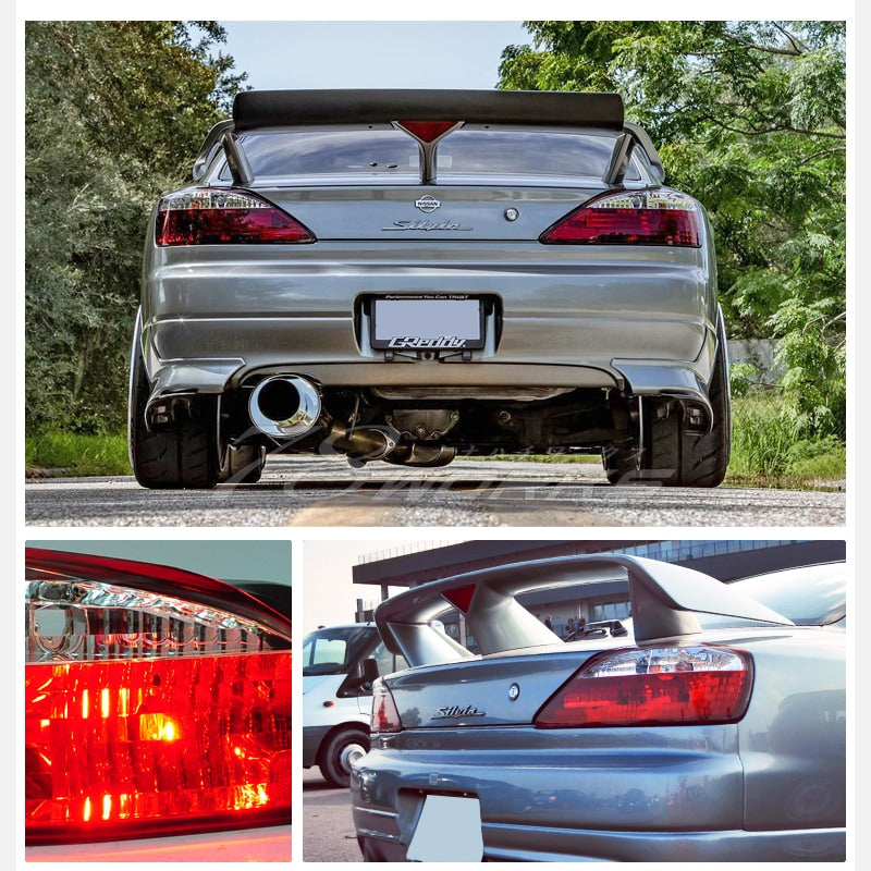 S15 シルビア / ヴァリエッタ 人気の紅白テール クリスタル テールランプ レッドクリアー — image 7
