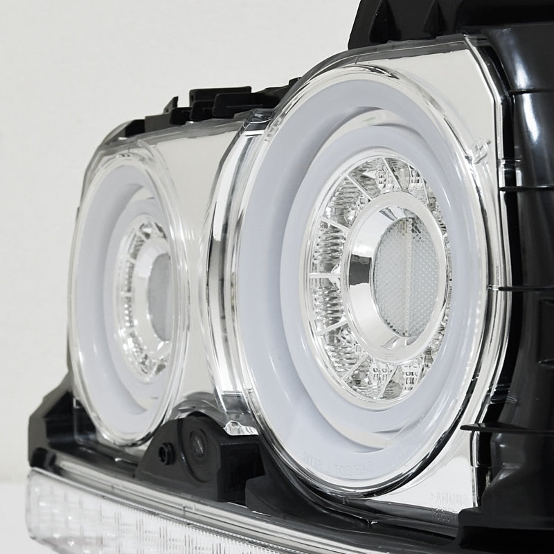 R34 スカイライン 4D セダン用 ENR34 ER34 HR34 ファイバー LEDテールランプ オールクリアー — image 8