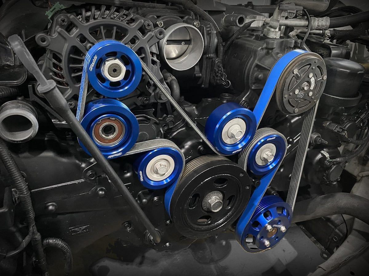ALUMINUM PULLEY KIT FA20 (ZN6/ZC6) FULL 6PC - (13512111) — image 2