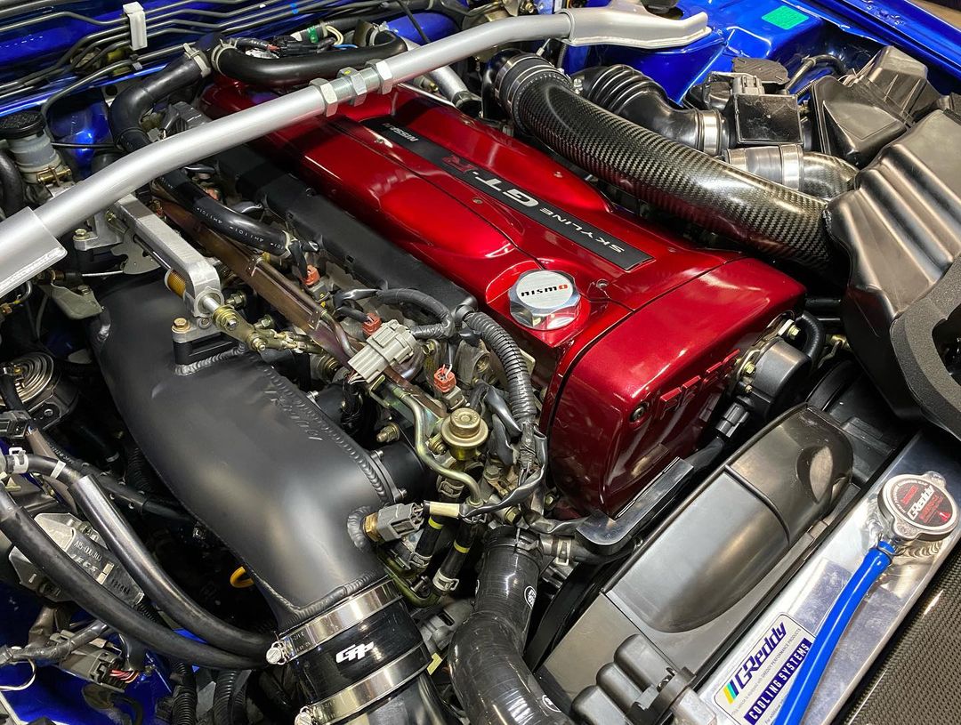 GREDDY SURGE TANK RB26 NORMAL 6 THROTTLE, BLACK - (13522309) — image 2
