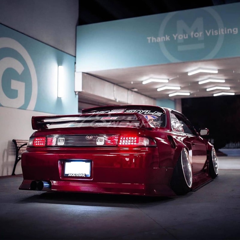 S14 シルビア 海外でも人気の王道パーツ LEDテールランプ ブラック — image 14