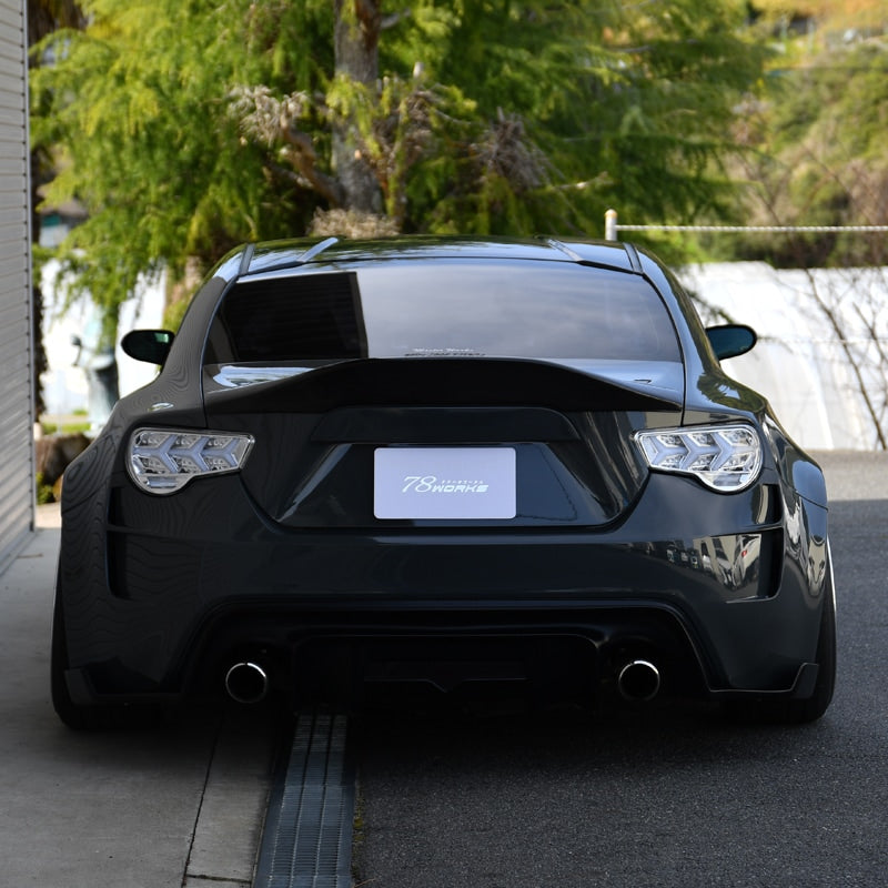 86 / BRZ / FRS 流れるウインカータイプ ファイバーLEDテールランプ V3 オールクリアー フルクリアー — image 7