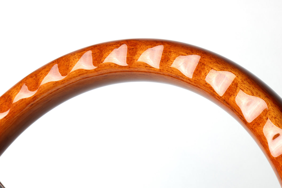 GREDDY WOOD STEERING WHEEL - LIGHT FINISH MED DISH - (16600008) — image 4