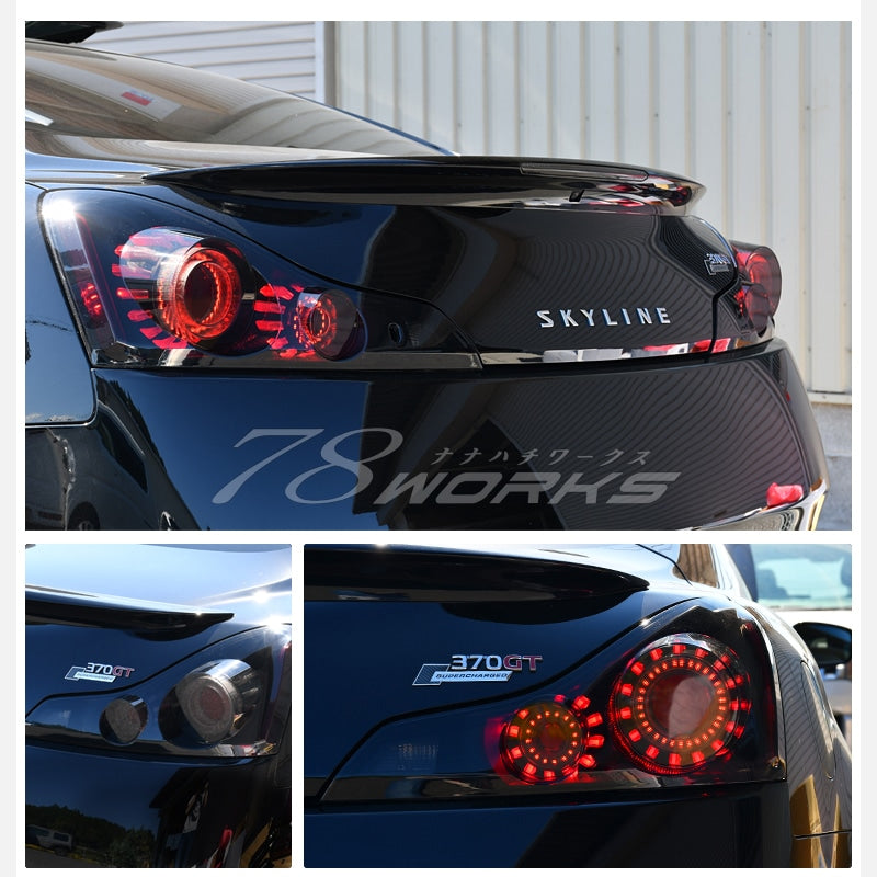 激レア V36 G37 スカイラインクーペ USで人気モデル LEDテールランプ V2 3色から選べる — image 8