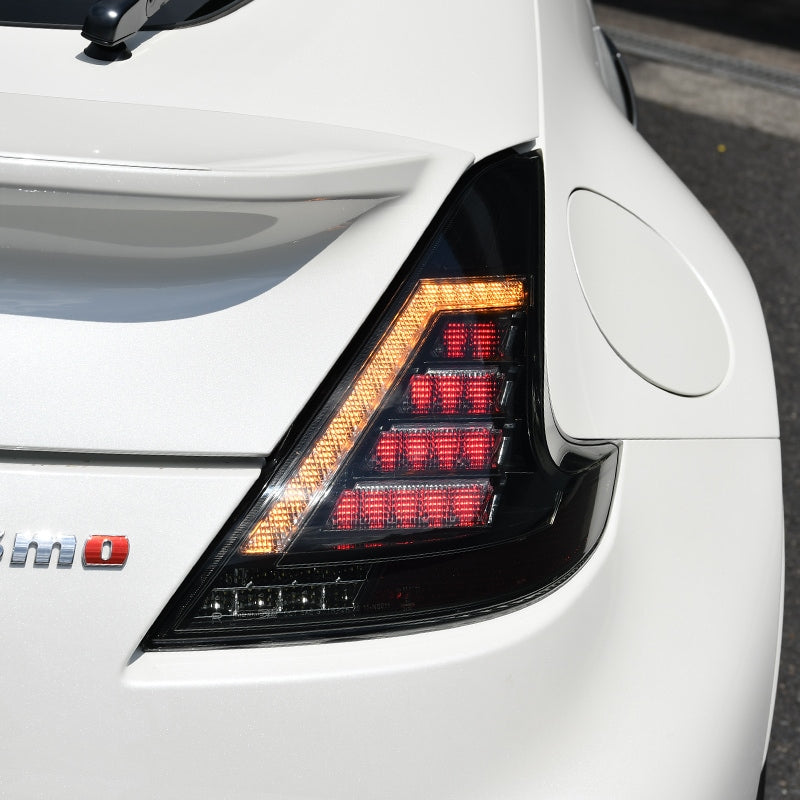 Z34 フェアレディZ フルLEDで純正からアップグレード LEDテールランプ ブラック — image 8