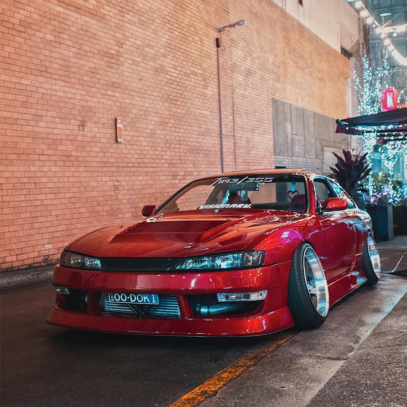 S14 シルビア 後期用 海外人気 クリアーレンズモデル ヘッドライト ブラック — image 11