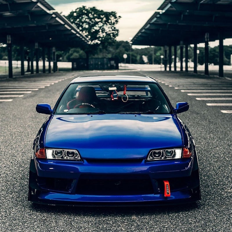 R32 スカイライン GTS GT-R 高輝度LED 4灯仕様 フルLEDヘッドライト クローム — image 9