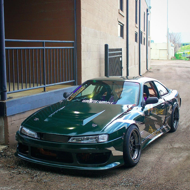 S14 シルビア 後期用 海外人気 クリアーレンズモデル ヘッドライト クローム — image 8