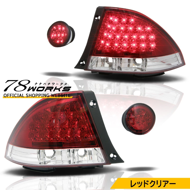 アルテッツァ GXE10 SXE10 待望の海外人気モデル LEDテールランプ レッドクリアー — image 1