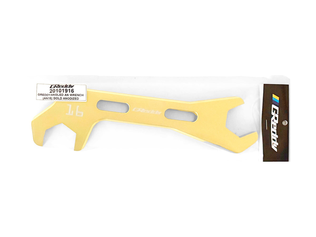 GReddy Angled AN Wrenches - Gold Anodized — image 8