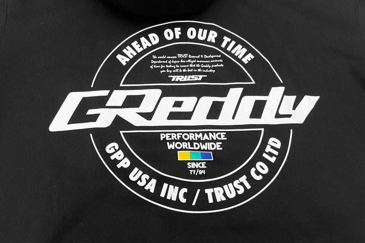 GReddy Worldwide Seal Pullover Hoodie - Black — image 4
