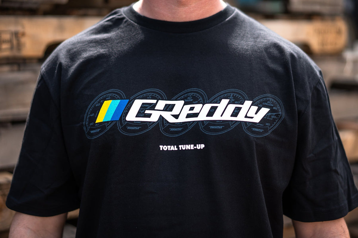 GReddy Meters Logo Tee - Black — image 5