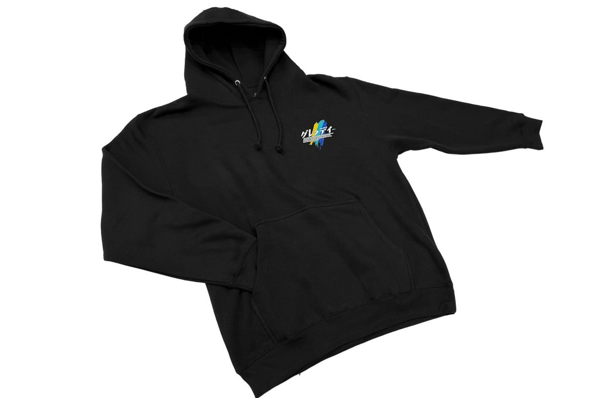 GReddy Definition Pullover Hood - Black — image 3