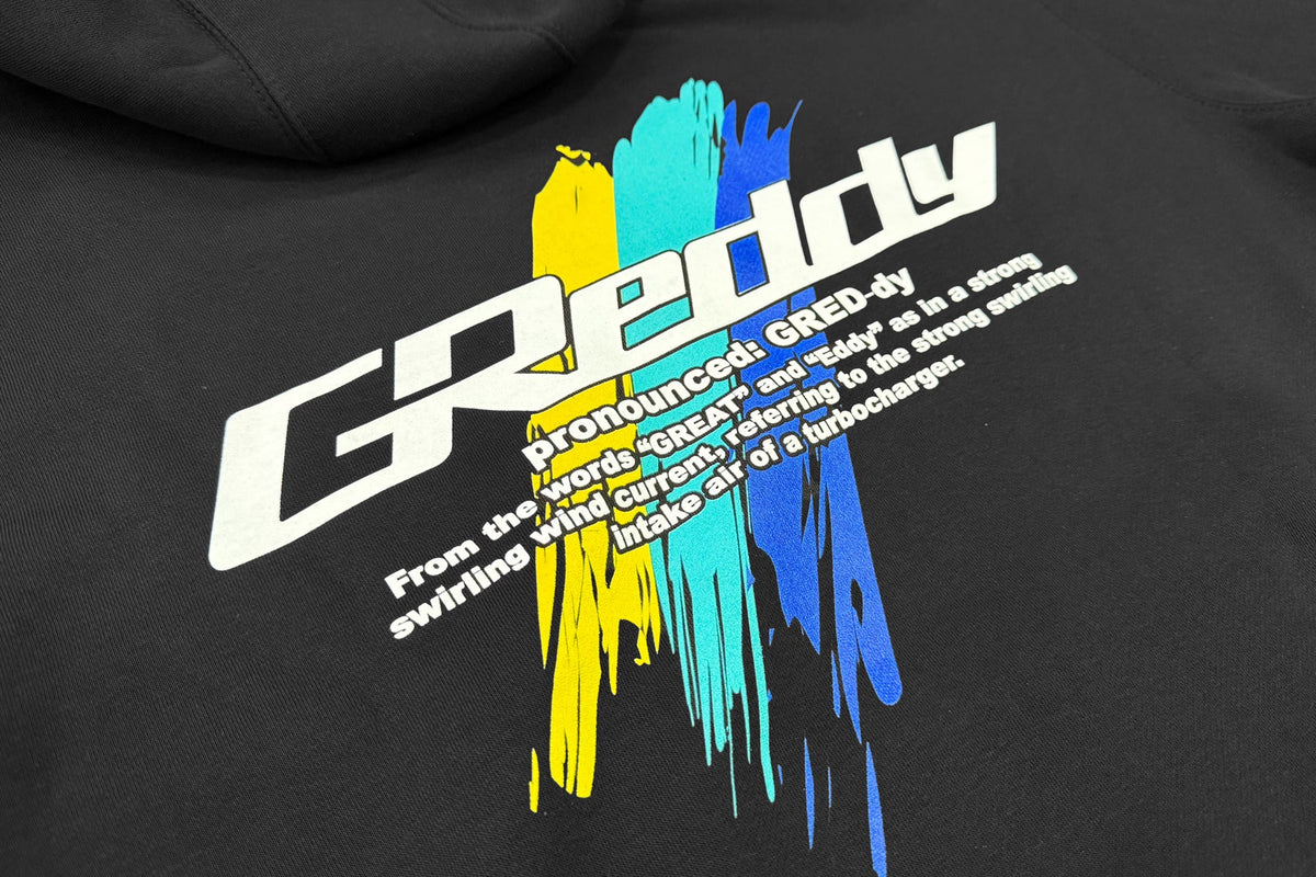 GReddy Definition Pullover Hood - Black — image 6