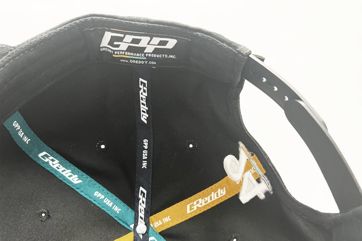 GReddy Racing Team Snap-Back Cap - Black — image 4