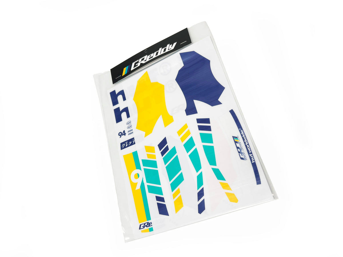 HUF x GReddy Yokomo Pandem A90 GR Supra 1/10 RC Body (clear) - (limited release) — image 4