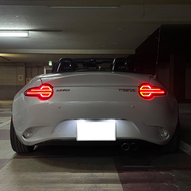 ND ロードスター / RF 前期用 ND5RC NDERC ファイバー LED テールランプ オールクリアー フルクリアー — image 8