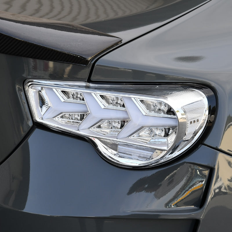86 / BRZ / FRS 流れるウインカータイプ ファイバーLEDテールランプ V3 オールクリアー フルクリアー — image 13